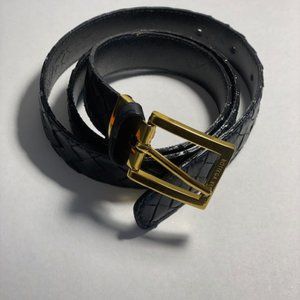 COPY - Bottega Veneta Woven Navy Belt size M